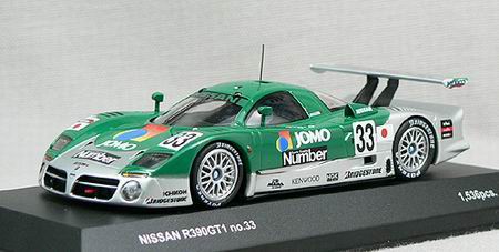 Модель 1:43 Nissan R390GT1 №33 Le Mans /GREEN/JOMO (L.E.1538pcs)