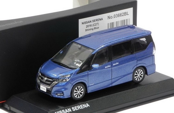 Модель 1:43 Nissan Serena C27 - shining blue met