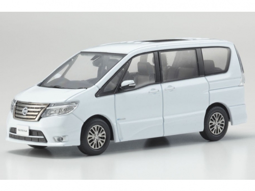 Nissan Serena Highway Star G 2 Minivan - white 03871BM.W Модель 1:43