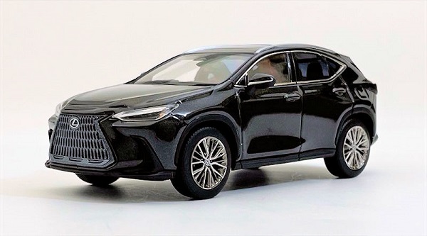 Модель 1:43 Lexus NX 450h+ RHD - graphite black