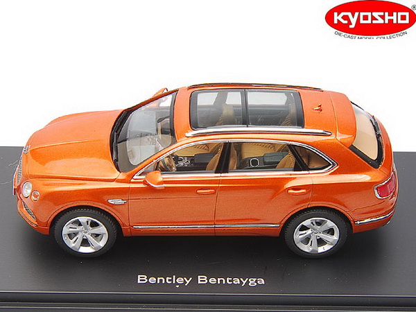 Модель 1:43 Bentley Bentayga - orange met