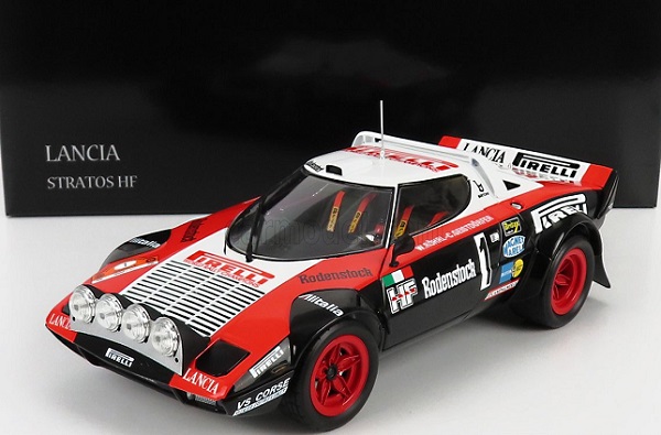 Модель 1:18 Lancia Stratos Hf №1 Rally Hunsrueck - 1978 - Röhrl/Geistdoerfer