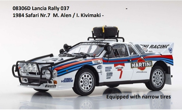 Модель 1:18 Lancia Rally 037 1984 Safari #7