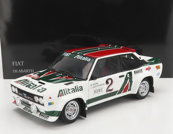 fiat 131 abarth no 2  rally monte carlo - 1978 - röhrl/geistdoerfer 08376G Модель 1:18
