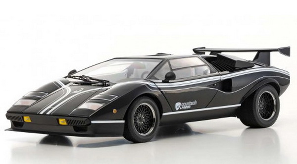Lamborghini Countach LP500R (black) 08617BK Модель 1:12