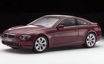 Модель 1:18 BMW 645Ci Coupe (E63) - dark red
