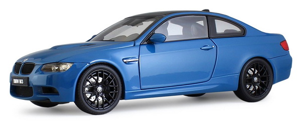 bmw m3 coupe (e92m) (lagnaseca blue) 08734LBL Модель 1:18