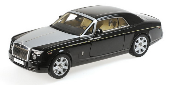 rolls-royce phantom coupe - diamond black 08861DBK Модель 1:18