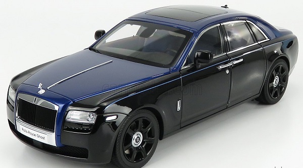 Модель 1:18 Rolls-Royce Ghost SWB (LHD) - black/mazarine blue