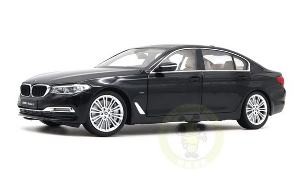 Модель 1:18 BMW 5-series 540Li (G38) - black sapphire