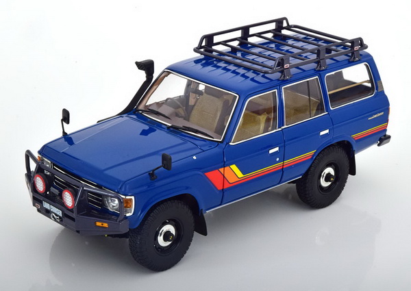Toyota Land Cruiser 60 - 1980 - Blue 08956XBL Модель 1:18