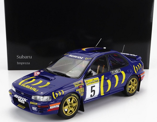 Модель 1:18 Subaru - Impreza 555 Repsol N 5 Winner Rally Montecarlo 1995 C.Sainz - L.Moya
