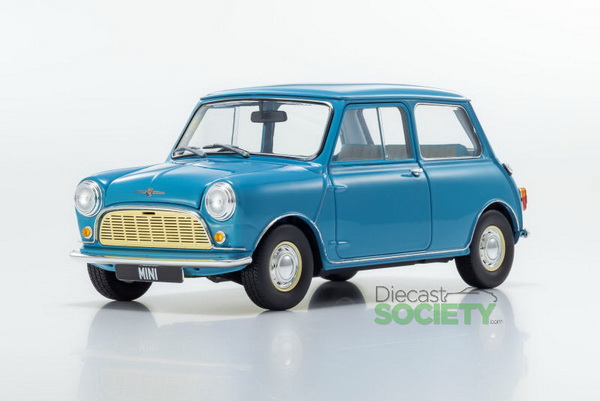 Morris Mini Minor - 1964 - Blue 08964BL Модель 1:18