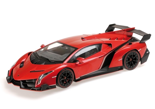 Модель 1:18 Lamborghini Veneno - red met