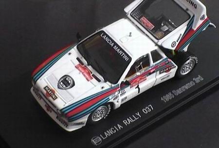 Модель 1:43 Lancia Rally 037 №1 3rd Rally Sanremo