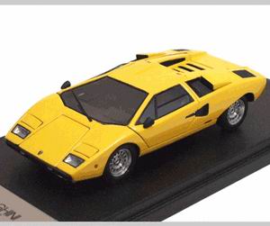 Модель 1:43 Lamborghini Countach LP 400 - yellow (MR for KYOSHO)