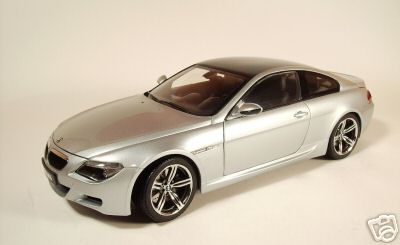 Модель 1:18 BMW M6 (E63) - silver