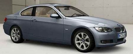 Модель 1:18 BMW 3-series Coupe (E92) - silver