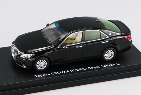 toyota crown (14th) hybrid royal saloon g - black TC14.02 Модель 1:43
