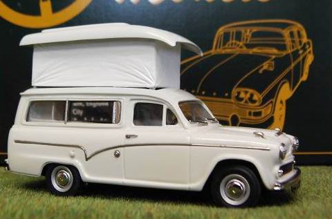 austin a60 suntor camper van - snowberry white LDM100 Модель 1:43