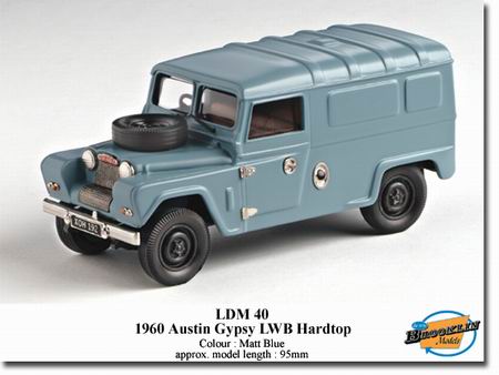 Модель 1:43 Austin GIPSY `L.W.B.Hardtop`