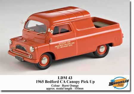 bedford ca canopy pick-up LDM43 Модель 1 43