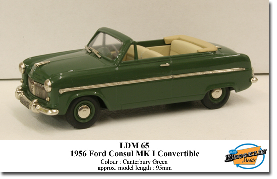 Модель 1:43 Ford Consul MKI Convertible