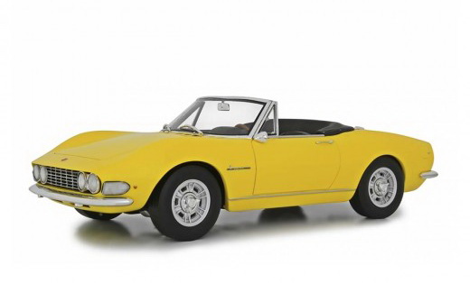fiat dino spider 2000 1967 - yellow LM117B Модель 1:18