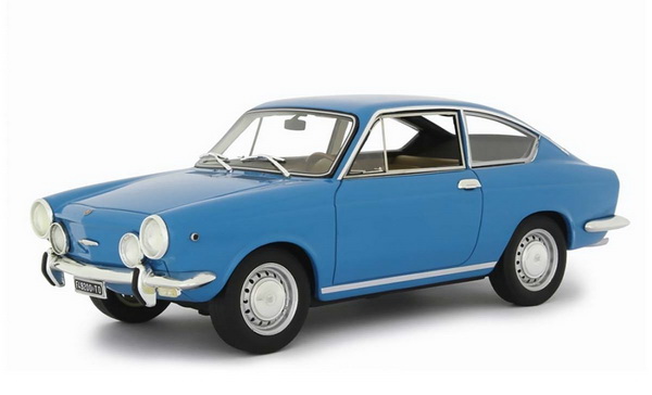 fiat 850 sport coupè 1968 - light blue LM118E Модель 1:18