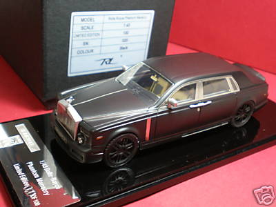 Модель 1:43 Rolls-Royce Phantom Mansory Edition - black