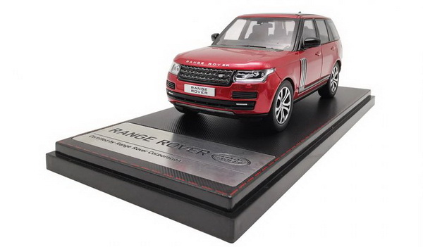 Range Rover Autobiography Dynamic Sv - red LCD43001RE Модель 1:43
