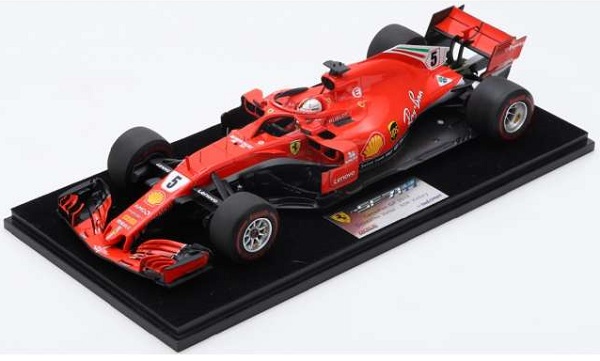 Модель 1:18 Ferrari SF71H №5 Winner GP Canada (Sebastian Vettel - 50th Victory)