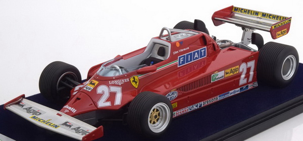 Модель 1:18 Ferrari 126 CK №27 GP Canada (Glles Villeneuve)