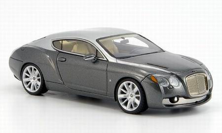 Модель 1:43 Bentley GTZ by Zagato - granite/silver