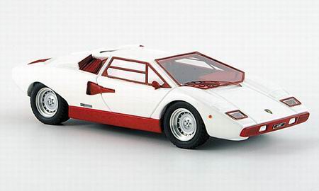Модель 1:43 Lamborghini Countach LP 400 - red white