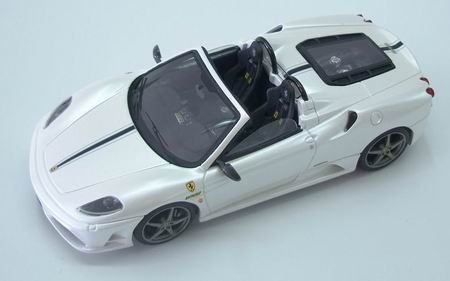 Модель 1:43 Ferrari F430 Scuderia Spider 16M - Pearl White Matt