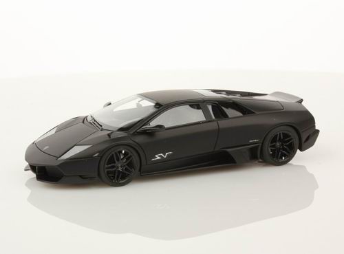 Модель 1:43 Lamborghini Murcielago LP 670-4 SV SuperVeloce FIXED WING - black nemesis