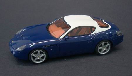 ferrari 575 gtz by zagato - blue ivory LS373C Модель 1:43