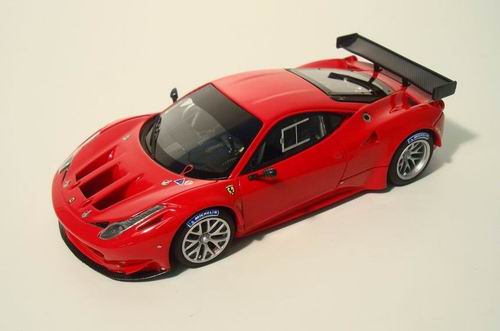 ferrari 458 italia 8c gt2 - rosso corsa LS390A Модель 1:43