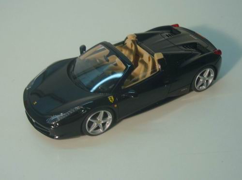 Модель 1:43 Ferrari 458 Spider - Nero Stellato
