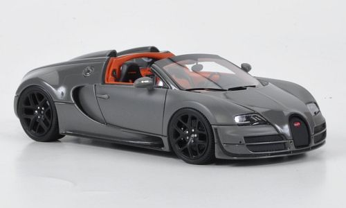 Модель 1:43 Bugatti Veyron 16.4 Gran Sport Vitesse Geneva MotorShow - jet grey matt jet grey