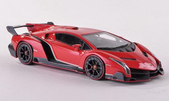 Модель 1:43 Lamborghini Veneno Geneve MotorShow - rosso mars