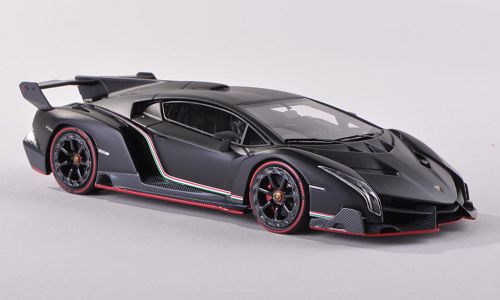 Модель 1:43 Lamborghini Veneno Geneve MotorShow - matt black