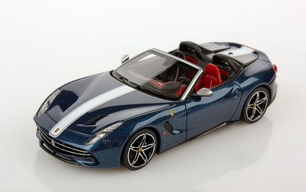 Модель 1:43 Ferrari F60 America Spider - blue nart met/white