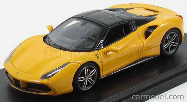 ferraru 488 gtb spiderhard-top - gialloi modena LS451HTD Модель 1:43