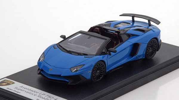 Модель 1:43 Lamborghini Aventador LP 750-4 SuperVeloce Roadster - blue