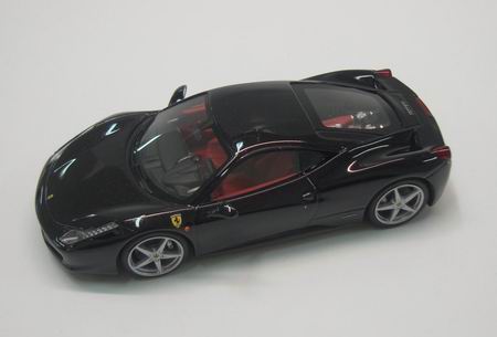 ferrari 458 italia - black LS458B Модель 1:43
