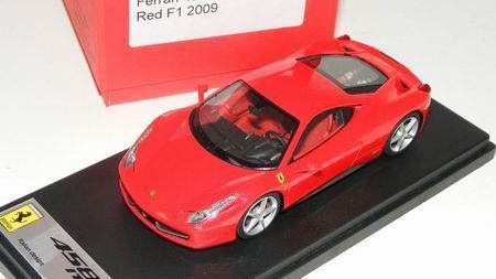 ferrari 458 italia - f1 red LS458D Модель 1:43
