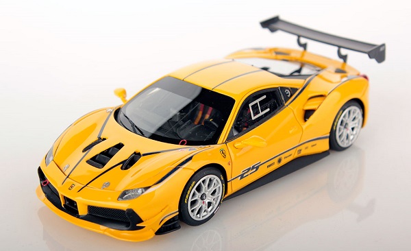 Модель 1:43 Ferrari 488 Challenge №25 RACING - yellow