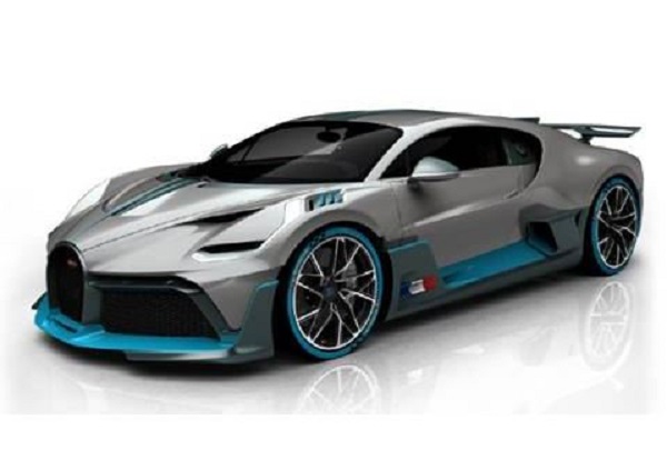 Bugatti Divo - argent glossy